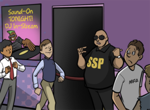 Comic: "Deal ID, please."